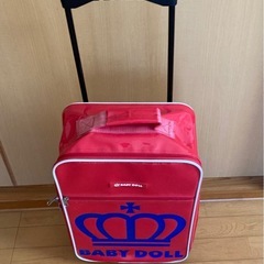 BABY DOLL  赤いキャリーケースの画像
