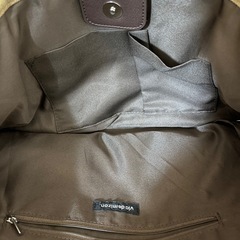 ウールのパッチワークバッグの画像