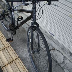 美品☆[SAKAMOTO]OUTER LIMITS(アウターリミッツ)700cクロスバイク 6speed/ブラックの画像