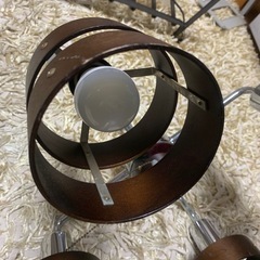 おしゃれなニトリウッド調間接照明♪の画像