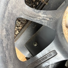 225/60R17スタッドレス4本ホイール付きの画像