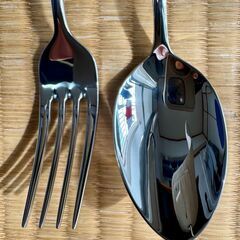 マイヤー スプーンとフォーク 新品４点の画像