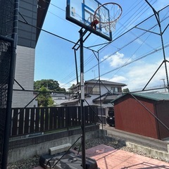 バスケットゴールの画像