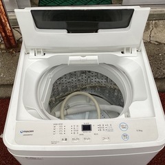 万代店　Maxzen 全自動洗濯機　JW55WP01 20年製の画像