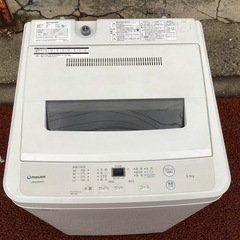 万代店　Maxzen 全自動洗濯機　JW55WP01 20年製の画像