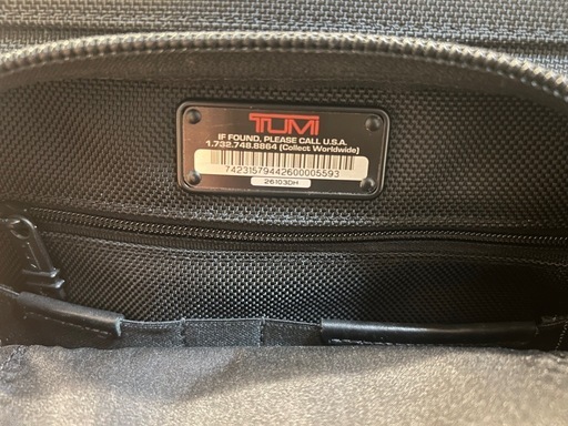 【美品】TUMI トゥミ　26103DH ブラック