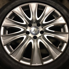 メルセデスベンツ W222 Sクラス 18×8J 5H112 PCD+41 コンチネンタル MO 245/50R18 4本 2023年製 サマータイヤ キズありの画像