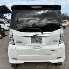 【支払総額19.8万円】2トーンカラーデイズルークスHWS車検令和8年11月機関良好 内外装良好 自動ブレーキ 修復歴無し フルセグTV 両側パワスラの画像