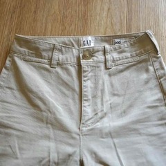 GAP ハイライズ ワイドレッグチノパン サイズ000の画像