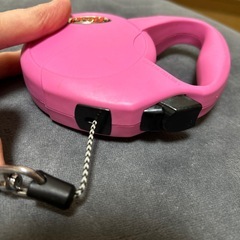 flexi フレキシリード　ピンク　犬の画像
