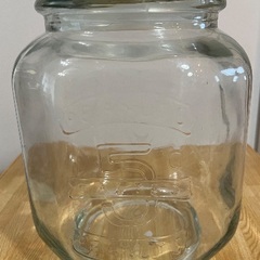 ガラスジャー（米びつ使用可能）の画像