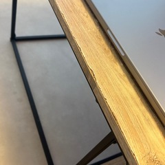 LOWYA購入センターローテーブルの画像