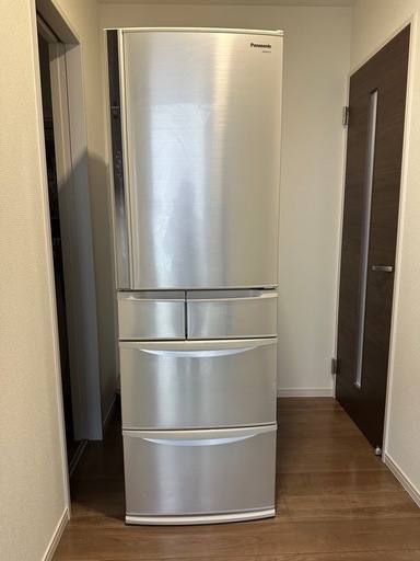 引き取り限定】 5ドア冷蔵庫 426L NR-E437T-N 2012年製 引き取り限定】 5ドア冷蔵庫 426L NR-E437T-N 2012年製 Panasonic 5
