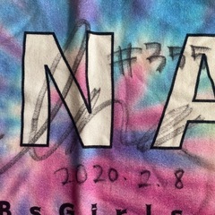 オリックス 元BsGirls #355 INA 応援タオル(サイン、缶バッジ付)の画像