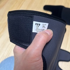 3Ｌサイズ　　膝サポーター　　　　2枚の画像