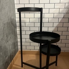 IKEA  プランタースタンド ブラックの画像