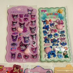 ボンボンドロップシール　5枚セットの画像