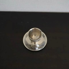 ヴィンテージデンマーク製 ステンレスのエッグカップ・卵立ての画像