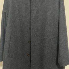 【美品】TOMORROWLAND ウールナイロンバルカラーコートSサイズ　グレーの画像