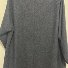 【美品】TOMORROWLAND ウールナイロンバルカラーコートSサイズ　グレーの画像