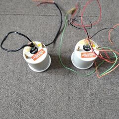 オートゲージ　油温計／電圧計　５２Φ　セット（中古）　動作確認済みの画像
