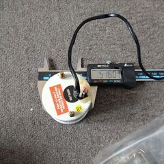 オートゲージ　油温計／電圧計　５２Φ　セット（中古）　動作確認済みの画像