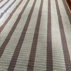 IKEA VAGSKYLT ヴェグシールト ラグ 平織り 80x150の画像