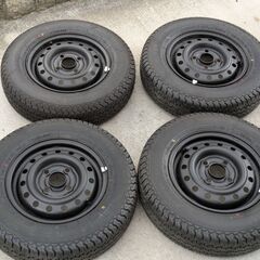 ヨコハマ製２０２５年ほぼ新品夏タイヤホイール４本セットの画像