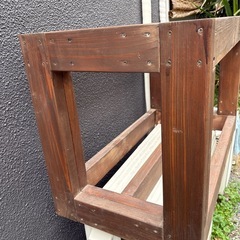 水槽台　手作り　中古の画像