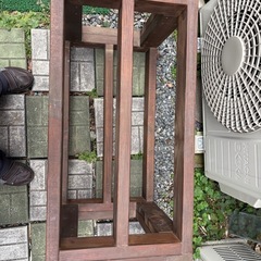 水槽台　手作り　中古の画像