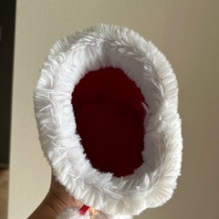 サンタ入れ物クリスマス用品の画像