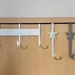 ドアフック ドアハンガー　⭐︎6個 3連1個の画像