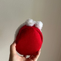 サンタ入れ物クリスマス用品の画像