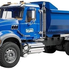 【ブルーダー】MB Arocs セメントミキサー車　メルセデスベンツ　ハーフパイプダンプトラック　タンクローリー　ミキサー車　ドイツ製の画像