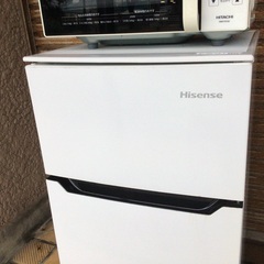 冷蔵庫　洗濯機　電子レンジ　3点セット　年末断捨離特価　　の画像