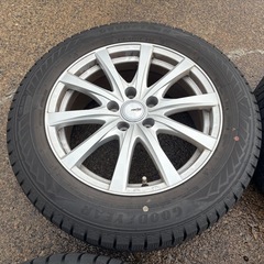215/60R17 スタッドレスタイヤ 17インチ アルミ付4本 アルファード等の画像
