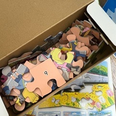 くもんのジグソーパズル STEP2、3、4の画像