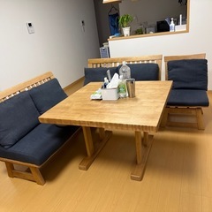 ダイニングテーブル5点セットの画像