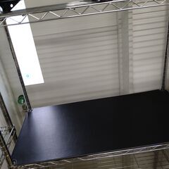 リユースのサカイ浦和店 【G156】★メタルラック キャスターつき 3段の画像