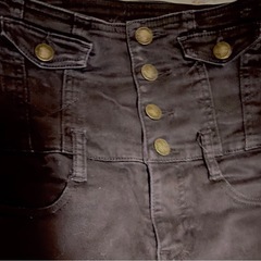 エモダ　デニム　スキニー　2点の画像