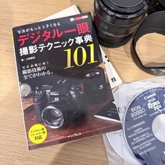 Canon8000d 単焦点レンズ　一眼レフセットの画像