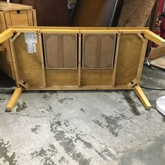 NITORI/ニトリ センターテーブル パレット2 120 高さ390×幅1200×奥行600mm 25l菊TKの画像