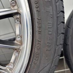 タイヤ 17インチ アルミ付きの画像