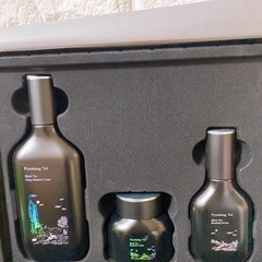 韓国コスメ　3点セット　トナー　クリーム　セラム　ピョンガンユル　ブラックティーの画像