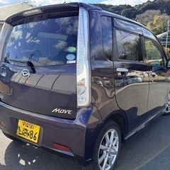 ダイハツ ムーヴカスタム 車検 ナビ テレビ 軽自動車 プッシュの画像