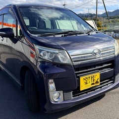 ダイハツ ムーヴカスタム 車検 ナビ テレビ 軽自動車 プッシュの画像