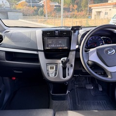 ダイハツ ムーヴカスタム 車検 ナビ テレビ 軽自動車 プッシュの画像