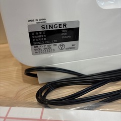 シンガー SINGER ミシン SH-316の画像