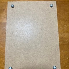 木製スタンド付きフォトフレームの画像