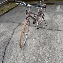 稀少アルミフレーム　Bianchi クロスバイク 700C ピンク
の画像